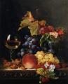 Still-lives with fruit - Still life with wine goblet :: Edward Ladell