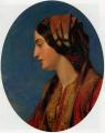 6 woman's portraits hall ( The middle of 19 centuries ) in art and painting - Head of an Eastern Beauty :: Henry Nelson O'Neil